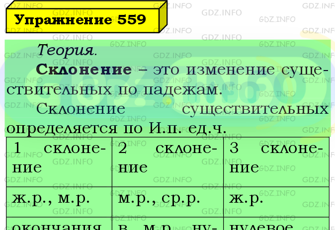 Фото подробного решения: Номер №559 из ГДЗ по Русскому языку 5 класс: Ладыженская Т.А.