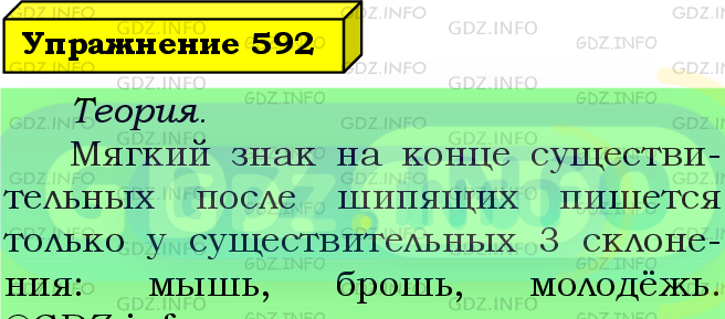 Фото подробного решения: Номер №592 из ГДЗ по Русскому языку 5 класс: Ладыженская Т.А.