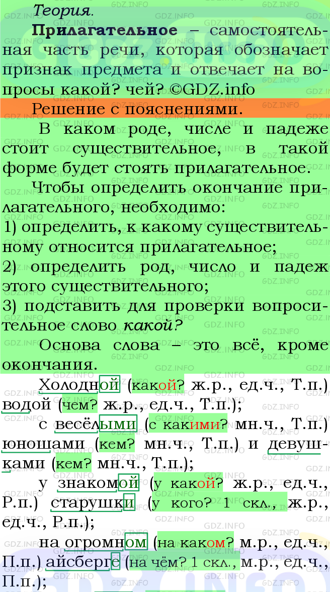 Русский язык 6 класс ладыженская 619