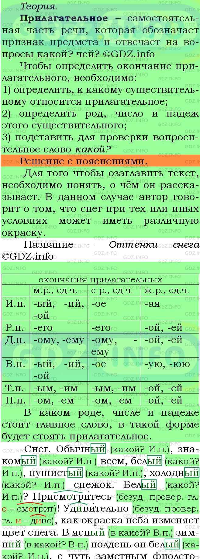 Фото подробного решения: Номер №580 из ГДЗ по Русскому языку 5 класс: Ладыженская Т.А.
