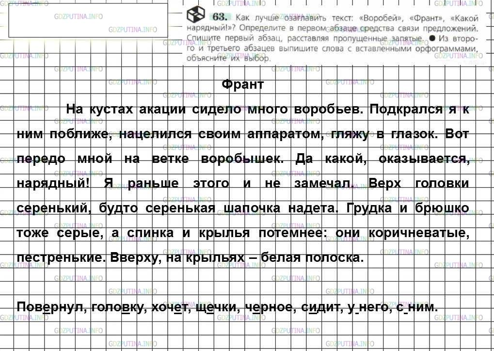 Русский язык решение 2 класс 2023 года