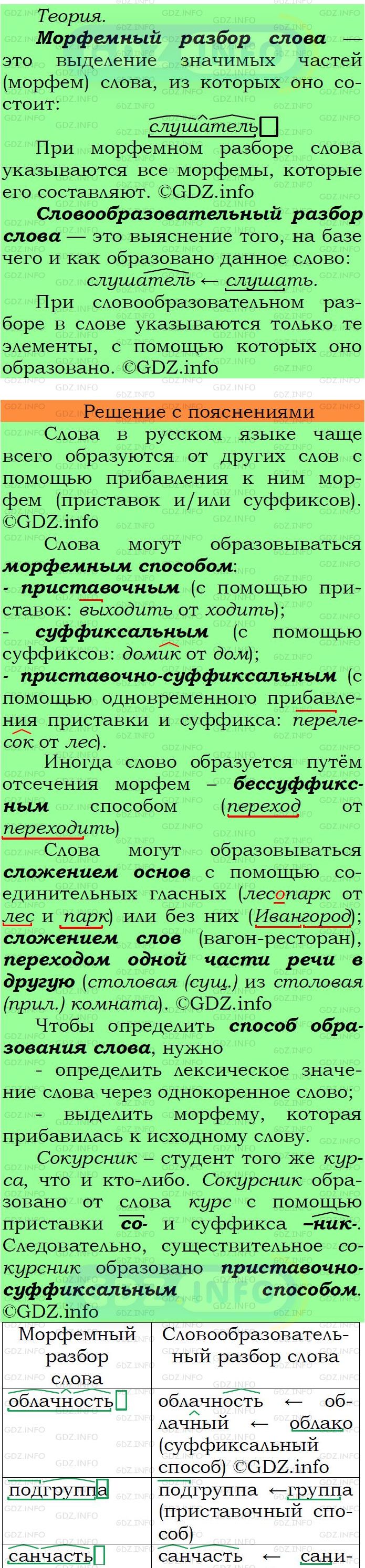 Фото подробного решения: Номер №228 из ГДЗ по Русскому языку 6 класс: Ладыженская Т.А.