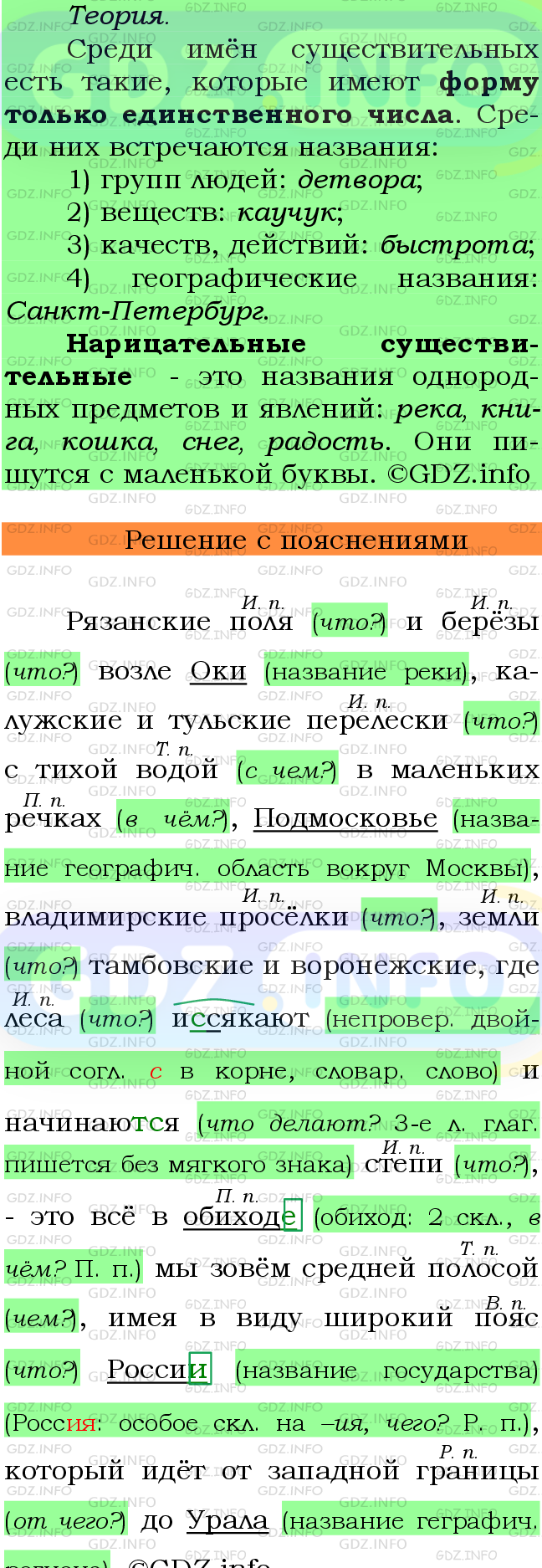 Фото подробного решения: Номер №276 из ГДЗ по Русскому языку 6 класс: Ладыженская Т.А.