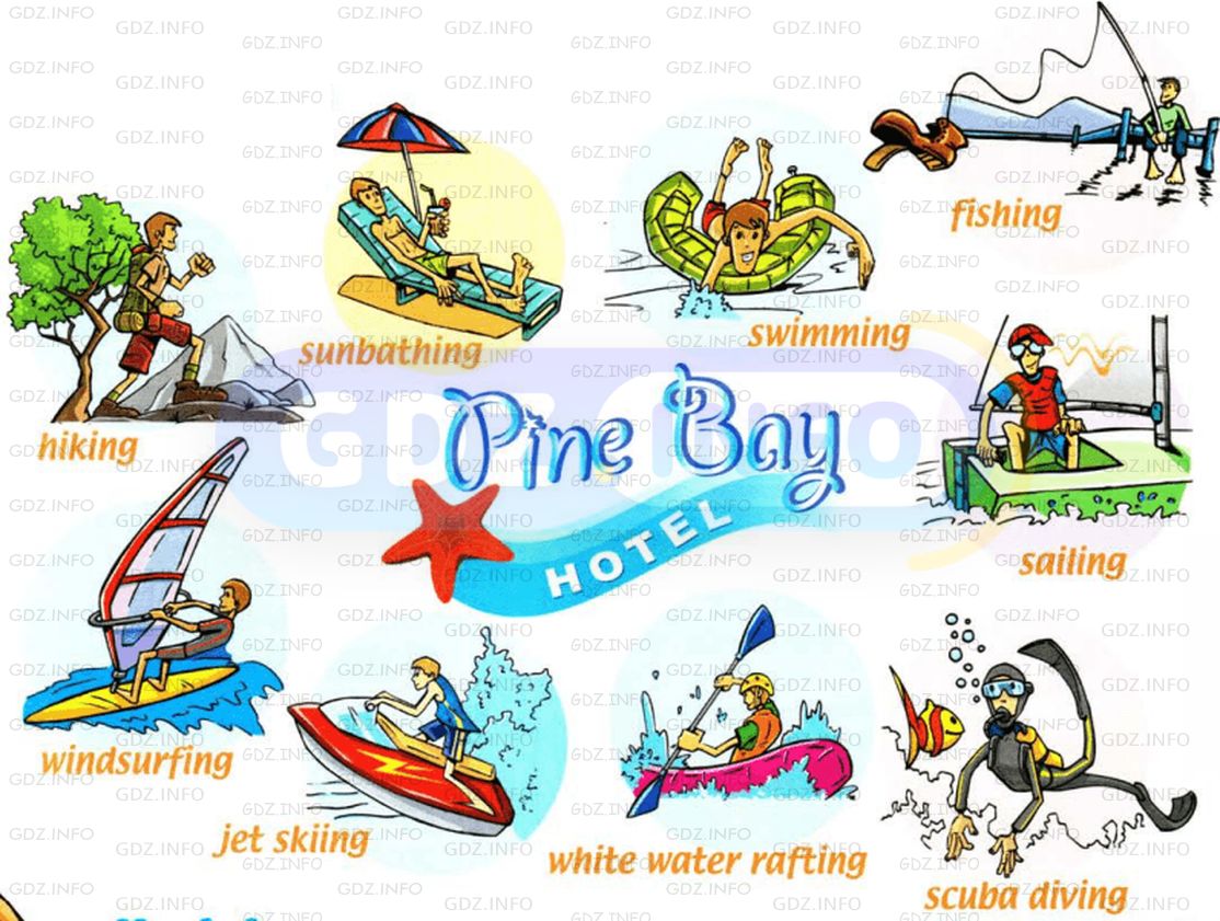 Ski с английского на русский. Транскрипция Fishing, Jet Skiing, White Water Rafting. Водные виды спорта на английском. Виды отдыха на английском языке. Летние виды отдыха на английском.