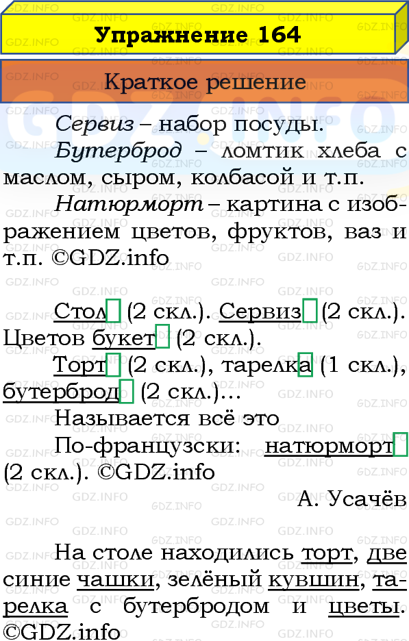 4 класс русский учебник 1 часть страница