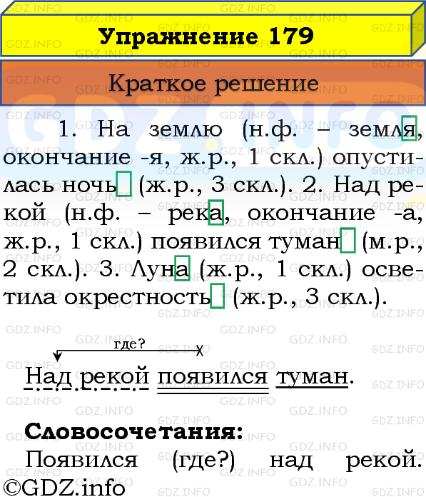 Русский язык 4 класс 2 часть 179