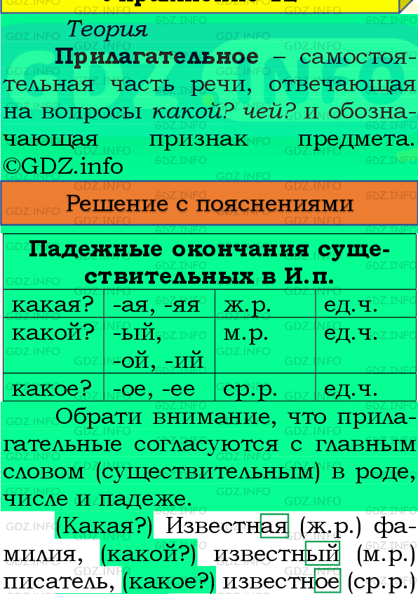 Фото подробного решения: Номер №12, Часть 2 из ГДЗ по Русскому языку 4 класс: Канакина В.П.