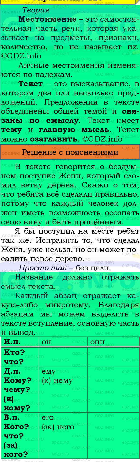 Фото подробного решения: Номер №135, Часть 2 из ГДЗ по Русскому языку 4 класс: Канакина В.П.