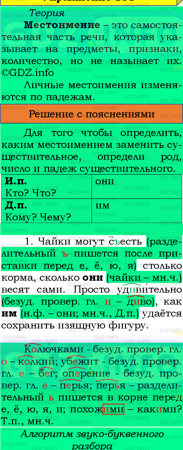 Фото подробного решения: Номер №126, Часть 2 из ГДЗ по Русскому языку 4 класс: Канакина В.П.