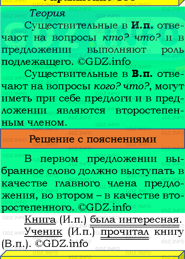 Фото подробного решения: Номер №194, Часть 1 из ГДЗ по Русскому языку 4 класс: Канакина В.П.