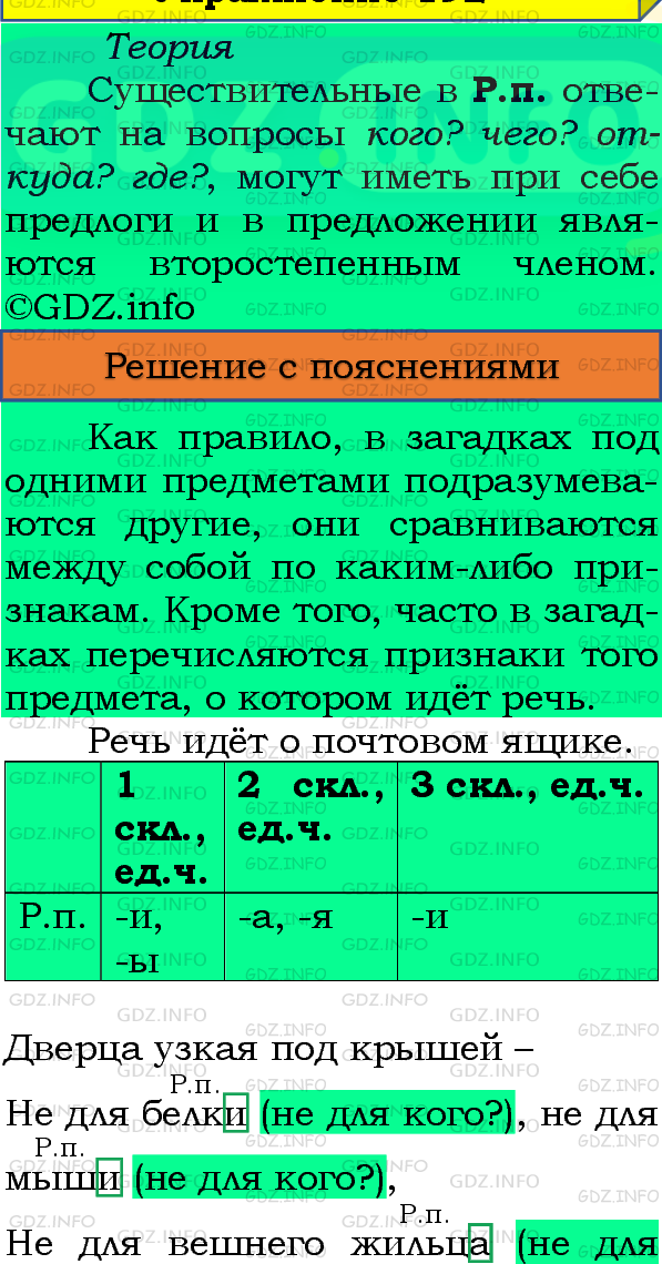 Фото подробного решения: Номер №198, Часть 1 из ГДЗ по Русскому языку 4 класс: Канакина В.П.