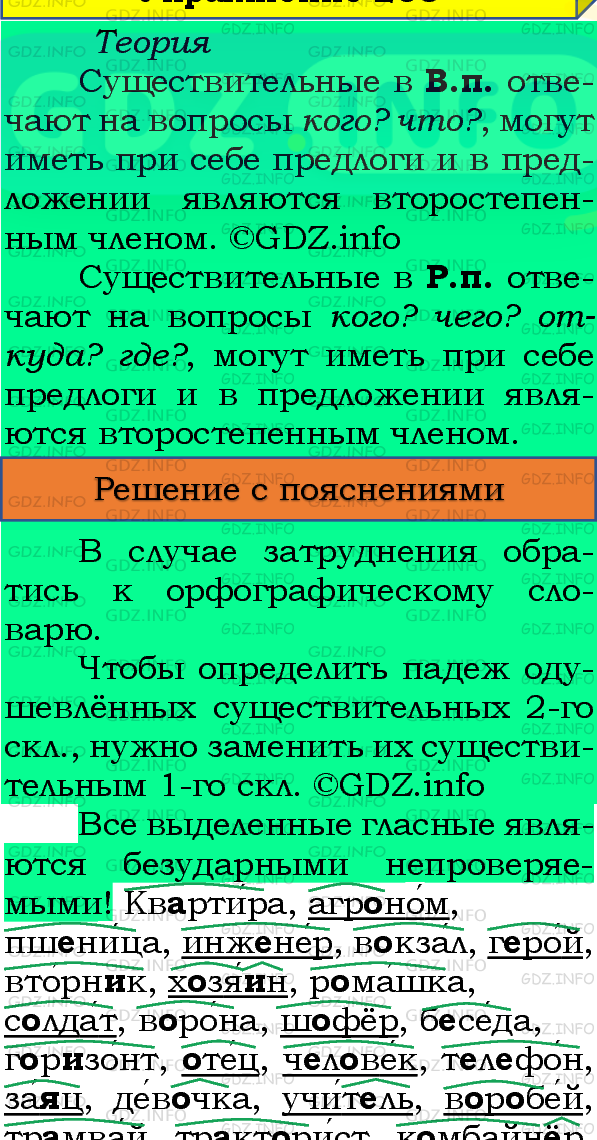 Фото подробного решения: Номер №209, Часть 1 из ГДЗ по Русскому языку 4 класс: Канакина В.П.