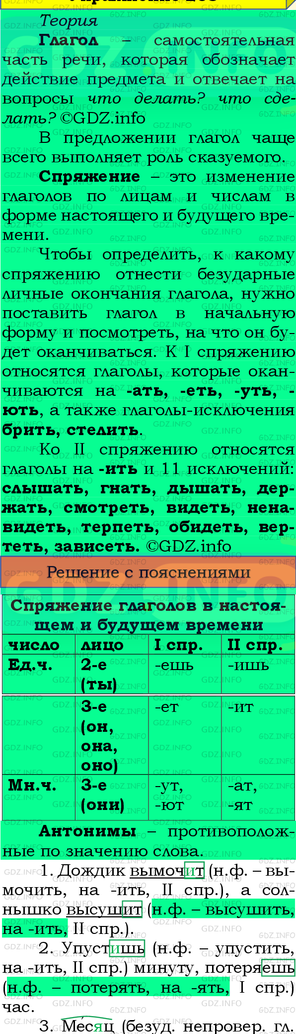 Фото подробного решения: Номер №194, Часть 2 из ГДЗ по Русскому языку 4 класс: Канакина В.П.