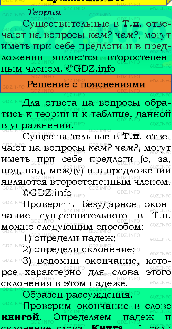 Фото подробного решения: Номер №223, Часть 1 из ГДЗ по Русскому языку 4 класс: Канакина В.П.