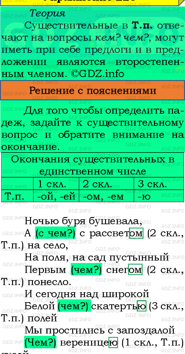 Фото подробного решения: Номер №224, Часть 1 из ГДЗ по Русскому языку 4 класс: Канакина В.П.