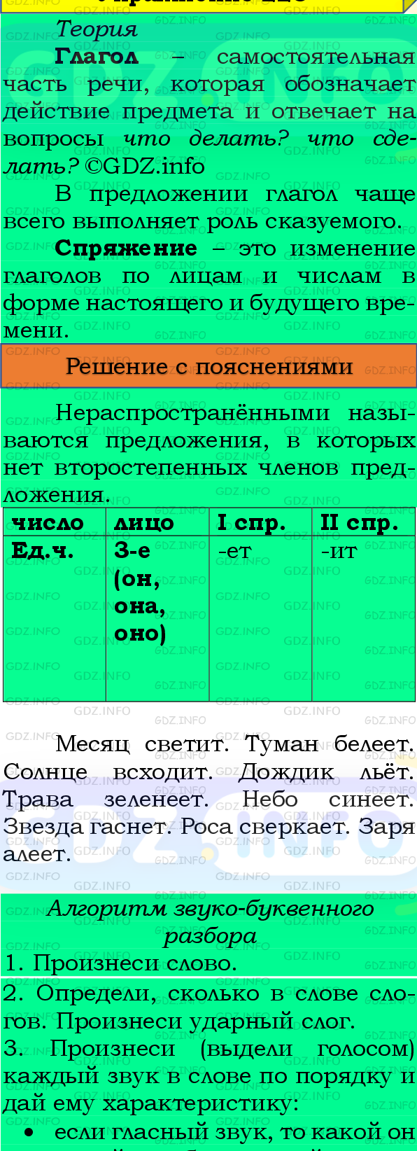 Фото подробного решения: Номер №211, Часть 2 из ГДЗ по Русскому языку 4 класс: Канакина В.П.