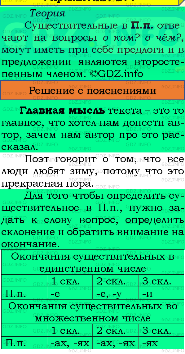 Фото подробного решения: Номер №272, Часть 1 из ГДЗ по Русскому языку 4 класс: Канакина В.П.