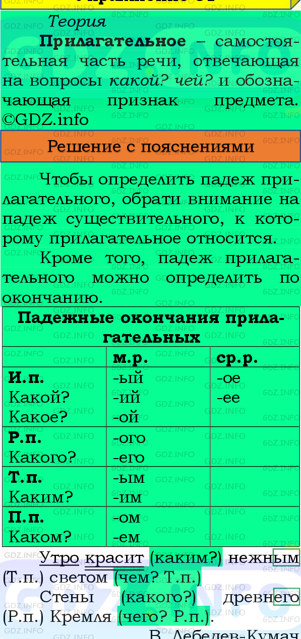 Фото подробного решения: Номер №51, Часть 2 из ГДЗ по Русскому языку 4 класс: Канакина В.П.