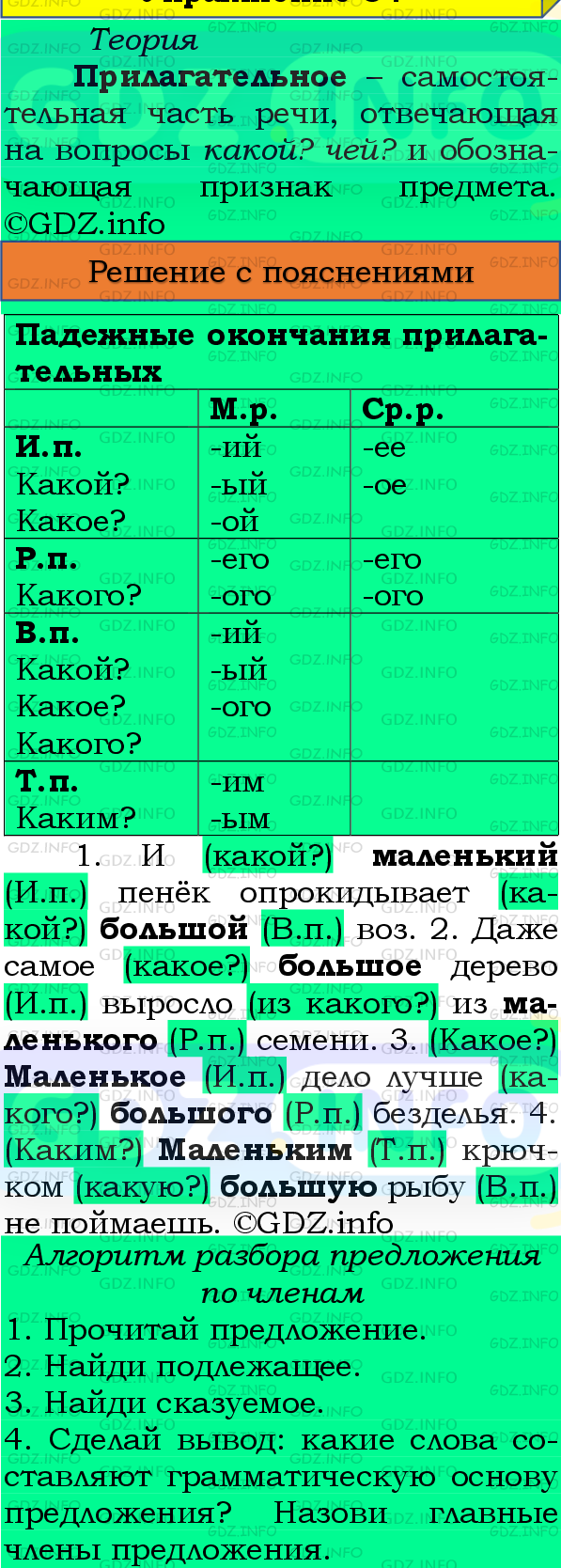 Фото подробного решения: Номер №55, Часть 2 из ГДЗ по Русскому языку 4 класс: Канакина В.П.