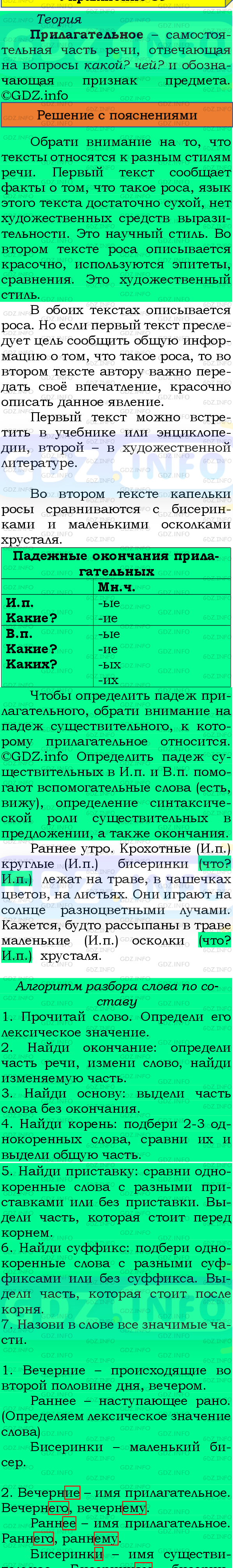 Фото подробного решения: Номер №88, Часть 2 из ГДЗ по Русскому языку 4 класс: Канакина В.П.