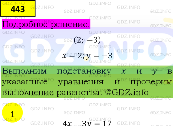 Фото подробного решения: Номер №443 из ГДЗ по Алгебре 9 класс: Мерзляк А.Г.