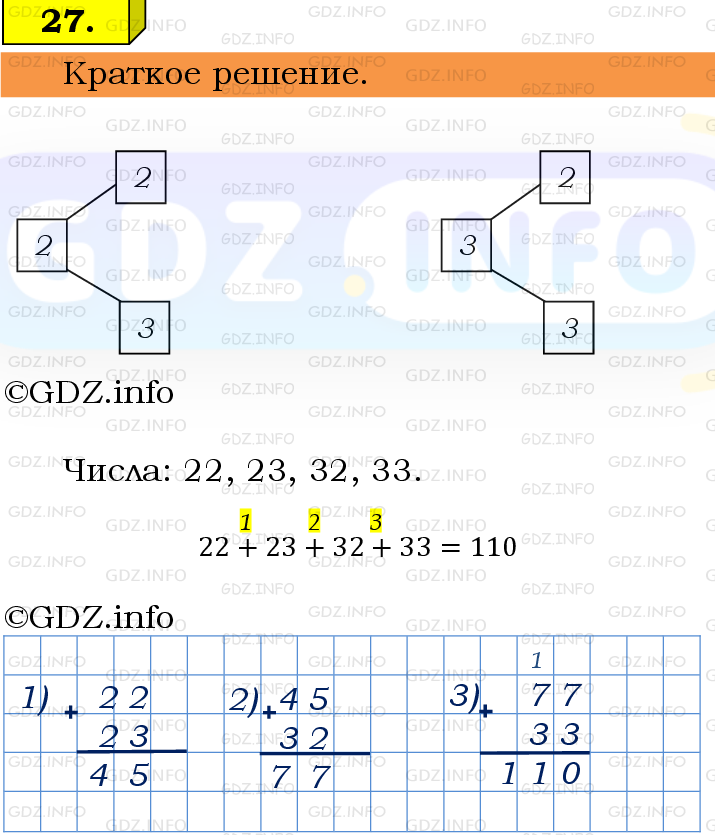 Фото решения 6: Номер №27 из ГДЗ по Математике 5 класс: Виленкин Н.Я. 2013г.