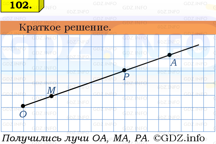 Фото решения 6: Номер №102, Часть 1 из ГДЗ по Математике 5 класс: Виленкин Н.Я. 2019г.