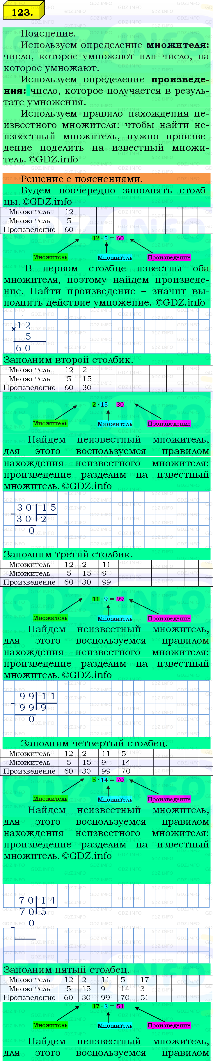 Фото подробного решения: Номер №123 из ГДЗ по Математике 5 класс: Виленкин Н.Я.