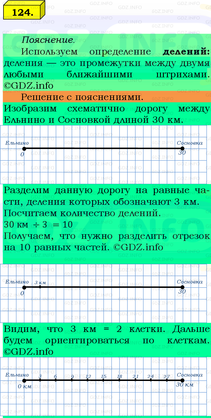 Фото подробного решения: Номер №124 из ГДЗ по Математике 5 класс: Виленкин Н.Я.