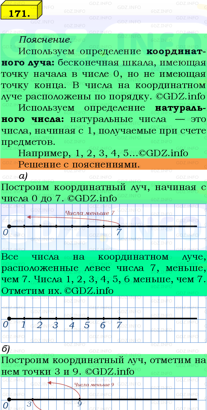 Фото подробного решения: Номер №171 из ГДЗ по Математике 5 класс: Виленкин Н.Я.