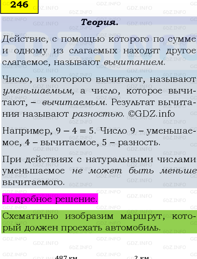 Фото подробного решения: Номер №246, Часть 1 из ГДЗ по Математике 5 класс: Виленкин Н.Я.