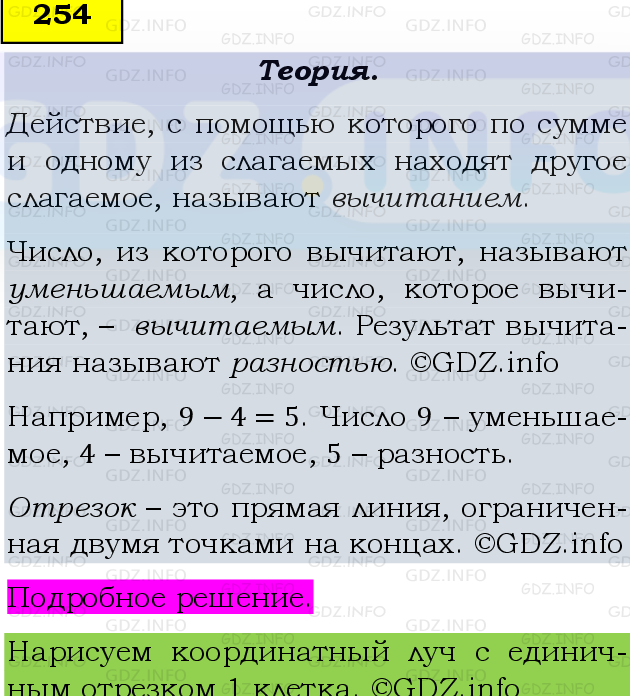 Фото подробного решения: Номер №254, Часть 1 из ГДЗ по Математике 5 класс: Виленкин Н.Я.