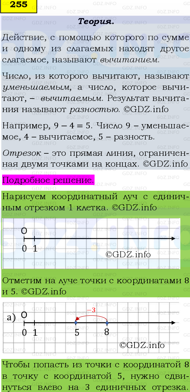 Фото подробного решения: Номер №255 из ГДЗ по Математике 5 класс: Виленкин Н.Я.