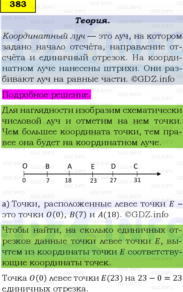 Фото подробного решения: Номер №383 из ГДЗ по Математике 5 класс: Виленкин Н.Я.