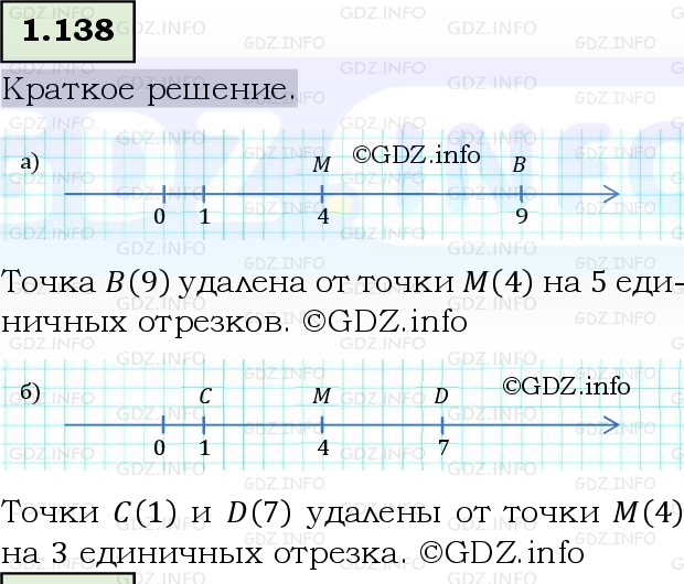 Фото решения 6: Номер №1.138, Часть 1 из ГДЗ по Математике 5 класс: Виленкин Н.Я. 2023г.