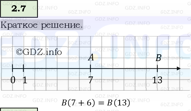 Фото решения 6: Номер №2.7, Часть 1 из ГДЗ по Математике 5 класс: Виленкин Н.Я. 2023г.