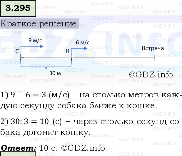 Фото решения 6: Номер №3.295, Часть 1 из ГДЗ по Математике 5 класс: Виленкин Н.Я. 2023г.