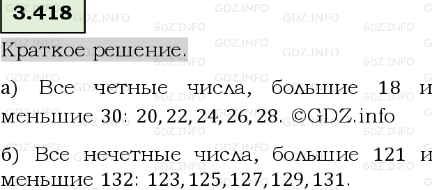 Фото решения 6: Номер №3.418, Часть 1 из ГДЗ по Математике 5 класс: Виленкин Н.Я. 2023г.