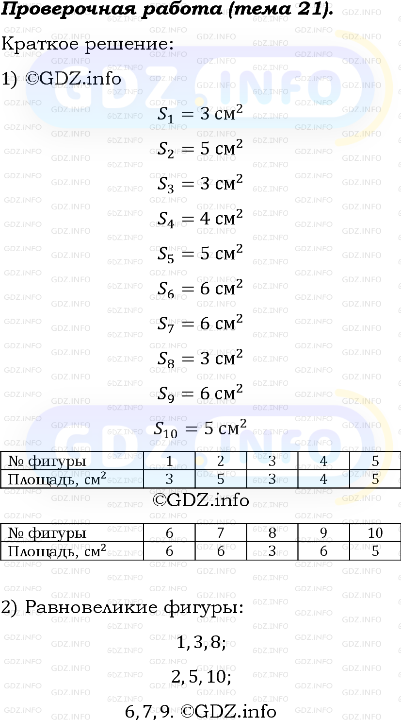 Фото решения 6: Проверочная работа на странице №141, Часть 1 из ГДЗ по Математике 5 класс: Виленкин Н.Я. 2023г.