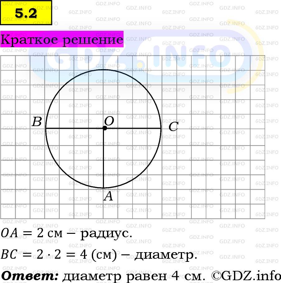Фото решения 6: Номер №5.2, Часть 2 из ГДЗ по Математике 5 класс: Виленкин Н.Я. 2023г.