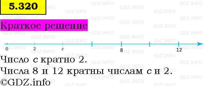 Фото решения 6: Номер №5.320, Часть 2 из ГДЗ по Математике 5 класс: Виленкин Н.Я. 2023г.