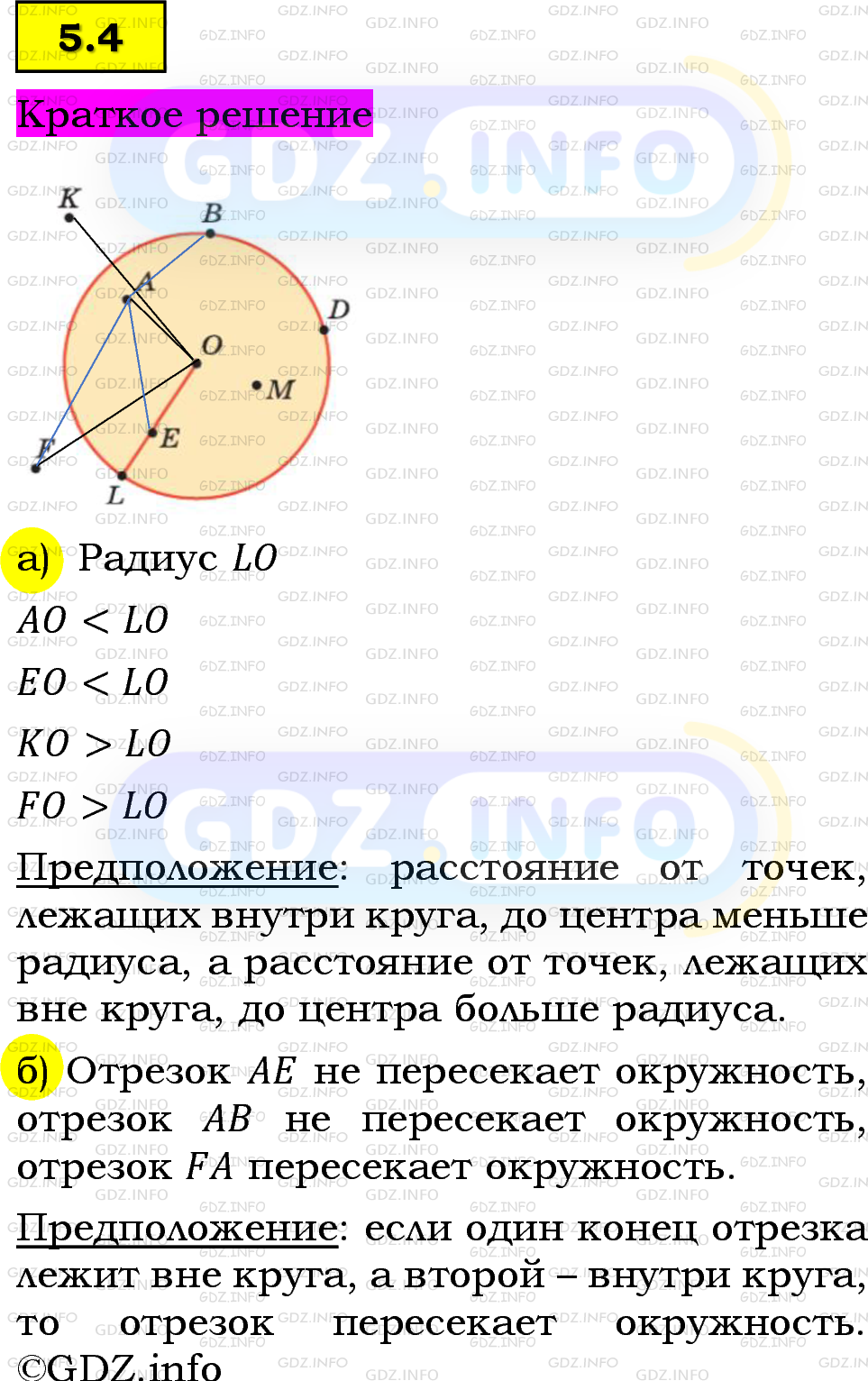 Фото решения 6: Номер №5.4, Часть 2 из ГДЗ по Математике 5 класс: Виленкин Н.Я. 2023г.