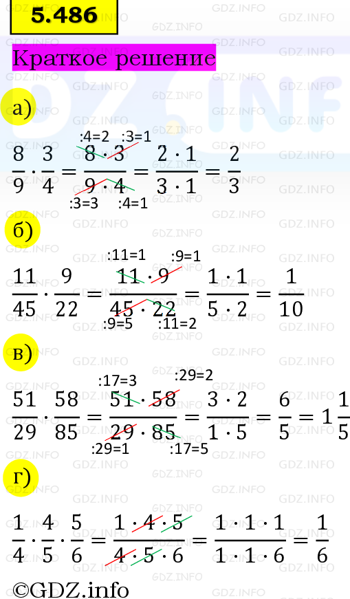 Фото решения 6: Номер №5.486, Часть 2 из ГДЗ по Математике 5 класс: Виленкин Н.Я. 2023г.