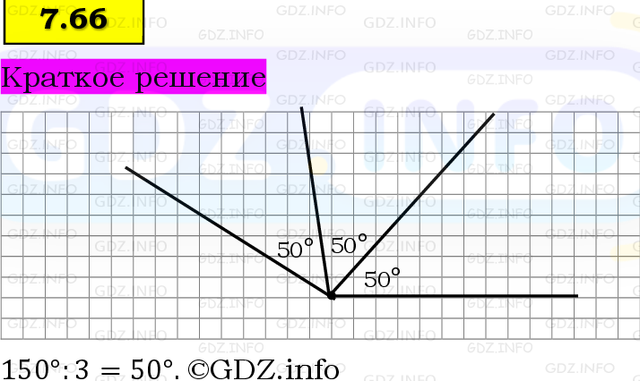Фото решения 6: Номер №7.66, Часть 2 из ГДЗ по Математике 5 класс: Виленкин Н.Я. 2023г. Фото решения 6: Номер №7.66, Часть 2 из ГДЗ по Математике 5 класс: Виленкин Н.Я. 2023г.