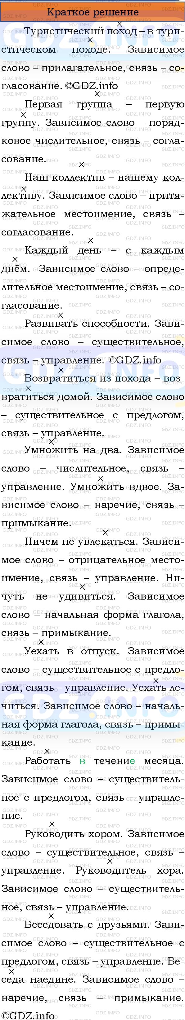 Номер №96 - ГДЗ по Русскому языку 8 класс: Бархударов С.Г.