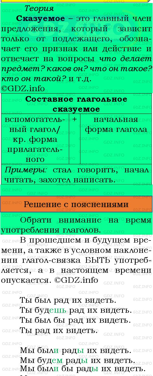 Фото подробного решения: Номер №170 из ГДЗ по Русскому языку 8 класс: Бархударов С.Г.