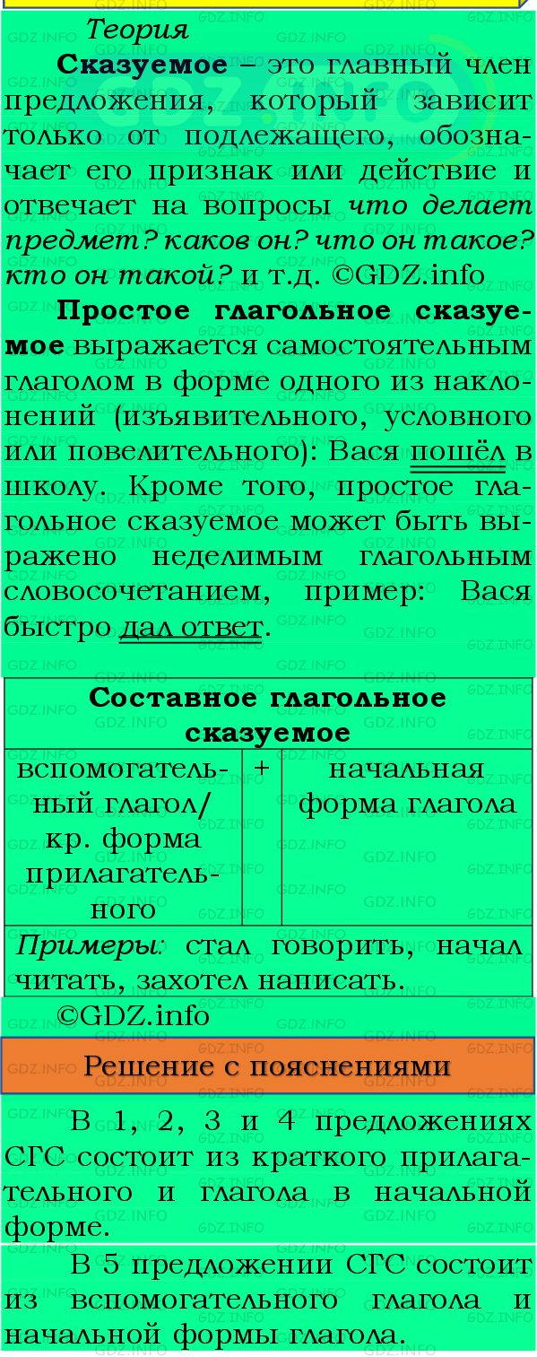 Фото подробного решения: Номер №171 из ГДЗ по Русскому языку 8 класс: Бархударов С.Г.