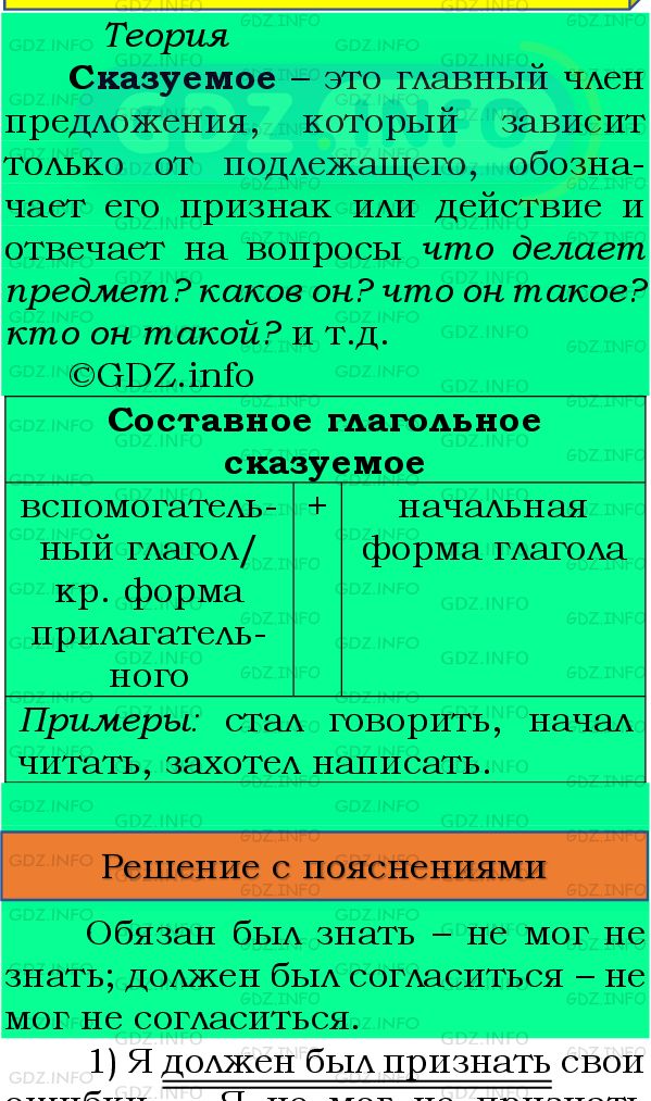 Фото подробного решения: Номер №173 из ГДЗ по Русскому языку 8 класс: Бархударов С.Г.