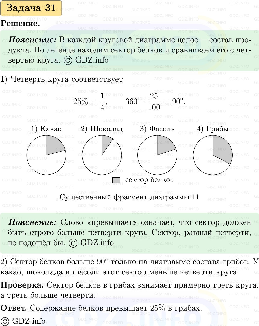 Фото решения 1: Номер №31, Часть 1 из ГДЗ по Вероятности и статистике 7-9 класс: Высоцкий И.Р. 2023г. Фото решения 1: Номер №31, Часть 1 из ГДЗ по Вероятности и статистике 7-9 класс: Высоцкий И.Р. 2023г.