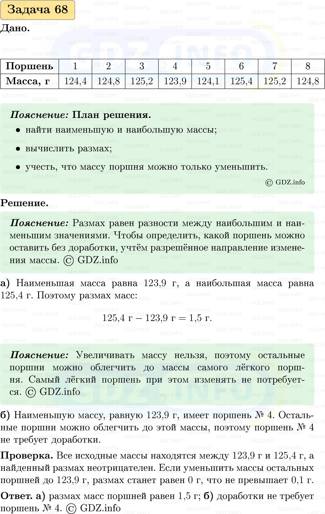 Фото решения 1: Номер №68, Часть 1 из ГДЗ по Вероятности и статистике 7-9 класс: Высоцкий И.Р. 2023г. Фото решения 1: Номер №68, Часть 1 из ГДЗ по Вероятности и статистике 7-9 класс: Высоцкий И.Р. 2023г.